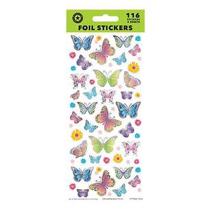 World Greetings Butterfly Stickers Multicoloured