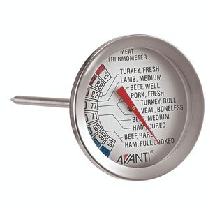 Avanti Tempwiz Meat Thermometer Silver