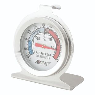 Avanti Tempwiz Refrigerator Thermometer Silver