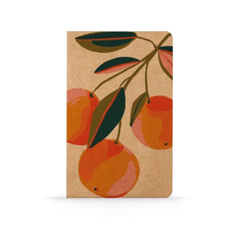 Denik Orange Grove Kraft Notebook