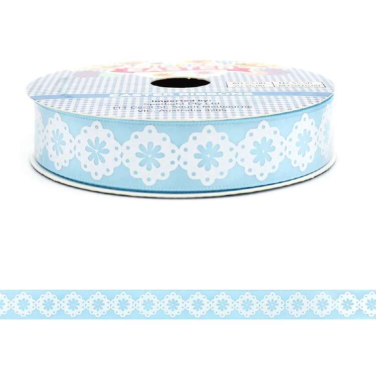 Happy Easter Satin Lace Ribbon