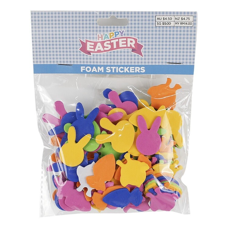 Happy Easter Foam Stickers
