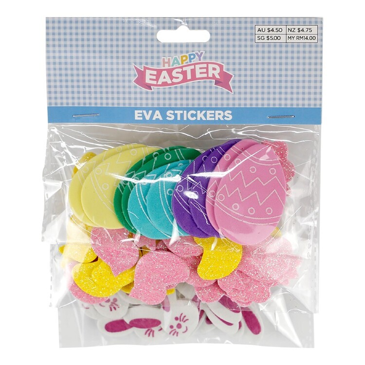 Happy Easter EVA Stickers