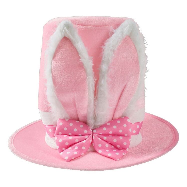 Happy Easter Pink Bunny Hat