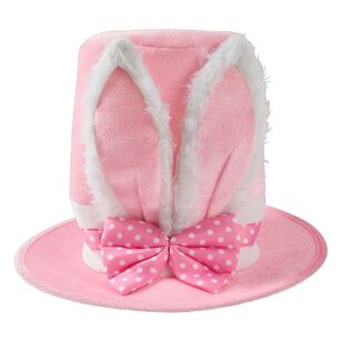 Happy Easter Pink Bunny Hat Pink