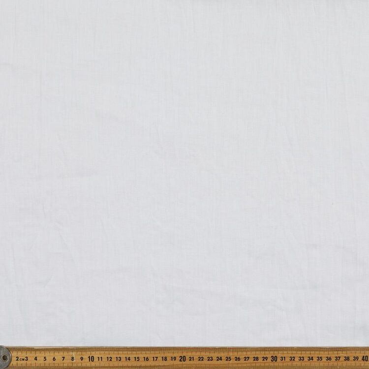 Plain 125 cm Pure Crinkle Linen Fabric