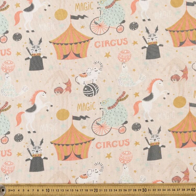 Circus 120 cm Multipurpose Cotton Fabric