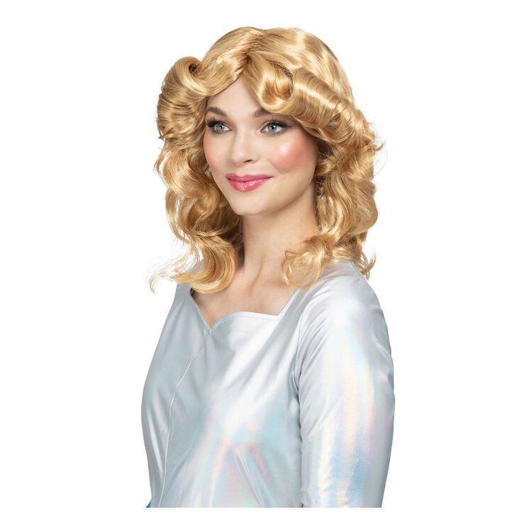 Spartys Adult 70s Flick Wig Blonde