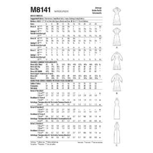 McCall's M8141 Misses' Dresses