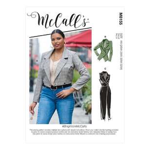 McCall's M8155 Misses' & Women's Jacket & Vest