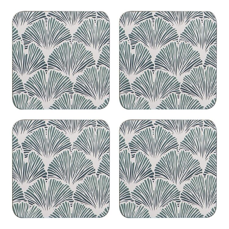 Dine By Ladelle Gingko Coasters Set Of 4