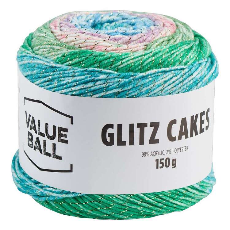 Value Ball 150 G Glitz Cakes Yarn