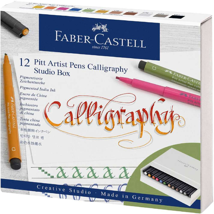 Faber Castell Calligraphy Gift Set 12 Pack