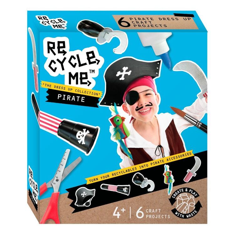 Re Cycle Me Pirate Costume Kit