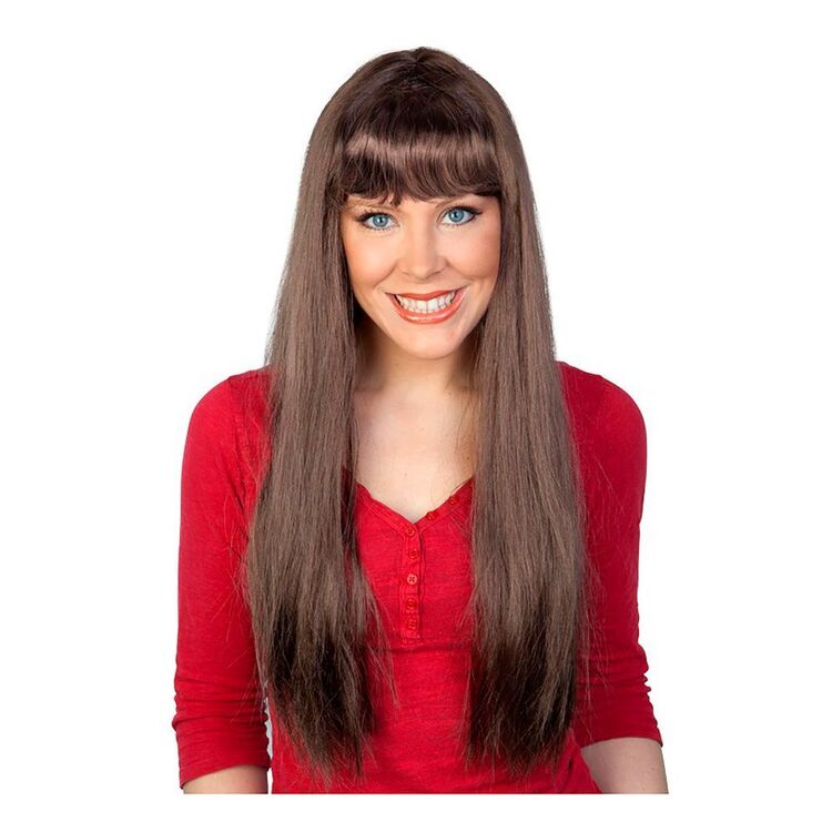 Tom Foolery Jessica Long With Fringe Wig