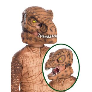 Jurassic World T-Rex Kids Moveable Jaw Mask Multicoloured Child
