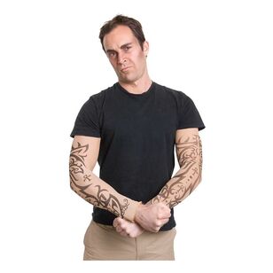 Tom Foolery Tribal Tattoo Sleeve 2 Pack  Multicoloured
