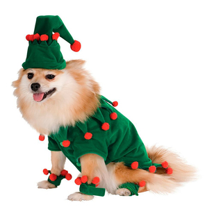 Elf Pet Costume Multicoloured