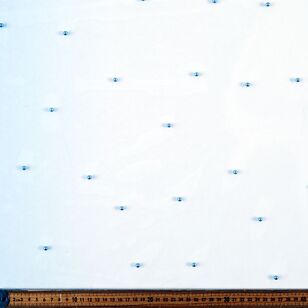 Plain 145 cm Pearl Ombre Tulle Fabric Blue 145 cm