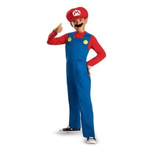 Nintendo Super Mario Bros Classic Mario Kids Costume