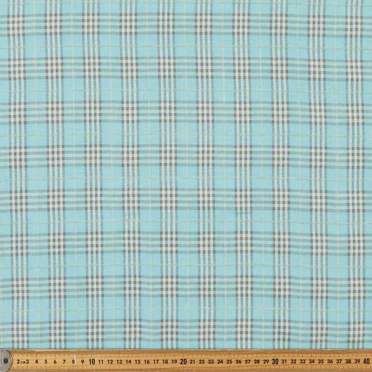 Coventry Checks #1 Printed 140 cm Chiffon Fabric