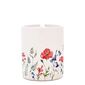 Seymours Floral Toothbrush Holder White