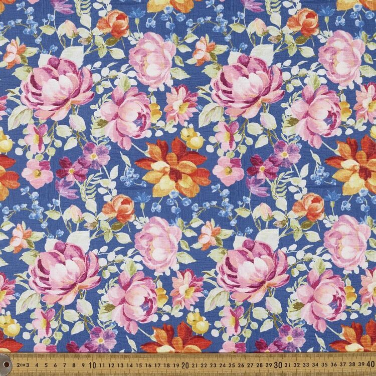 Robert Kaufman Painterly Gardens Printed 112 cm Cotton Fabric