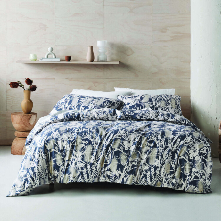 Linen House Acacia Flannelette Quilt Cover Set