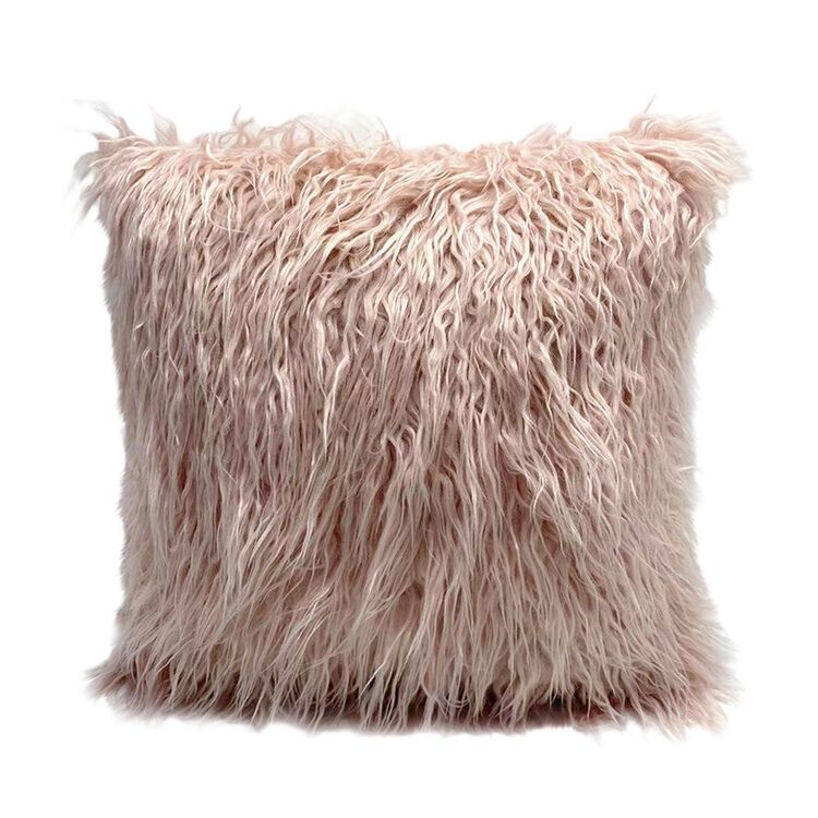 Ombre Home Classic Chic Faux Fur Cushion