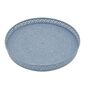 Ombre Home Country Living Mandala Tray  Dusty Blue 31 cm