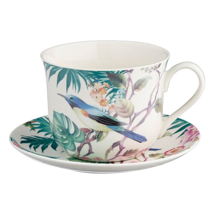 Culinary Co Laurel Cup And Saucer