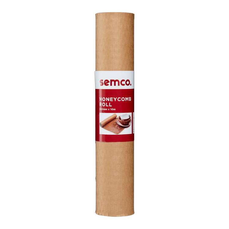 Semco 300 mm x 10 m Honeycomb Protective Packaging Roll Brown 300 mm x 10 m