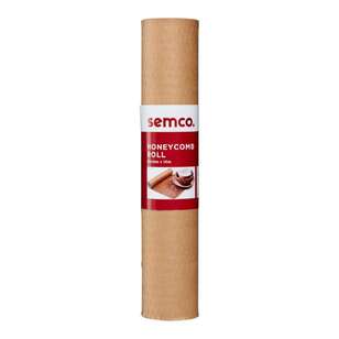 Semco 300 mm x 10 m Honeycomb Protective Packaging Roll Brown 300 mm x 10 m
