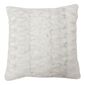 Bouclair Faux Fur Hare Cushion Off White 50 x 50 cm
