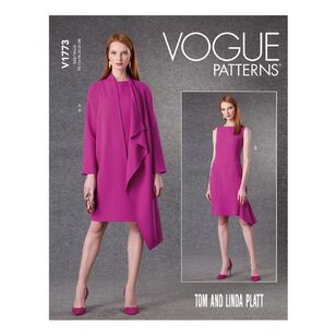 Vogue Sewing Pattern V1773 Misses' Jacket & Dress 8 - 16