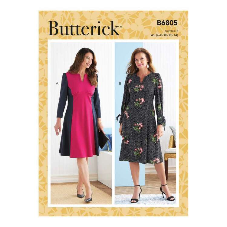 Butterick B6805 Misses' Dress