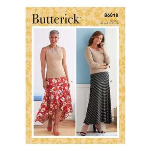 Butterick B6818 Misses' Skirt