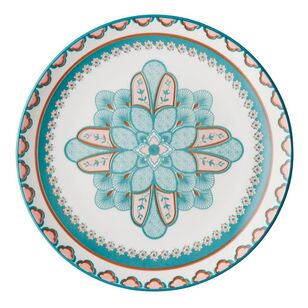 Casa Domani Pelagie Side Plate Teal & Terracotta 20 cm