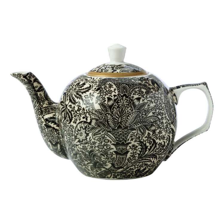 Casa Domani William Morris Black Seaweed Teapot Multicoloured 750 mL