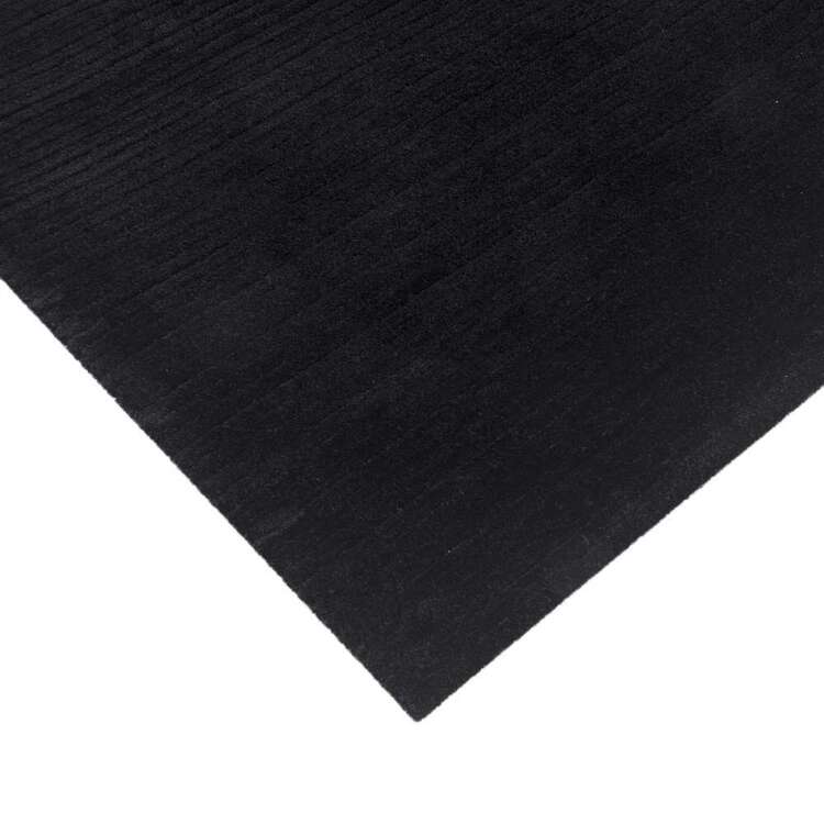 KOO Hayes Shaggy Rug Black 160 x 230 cm