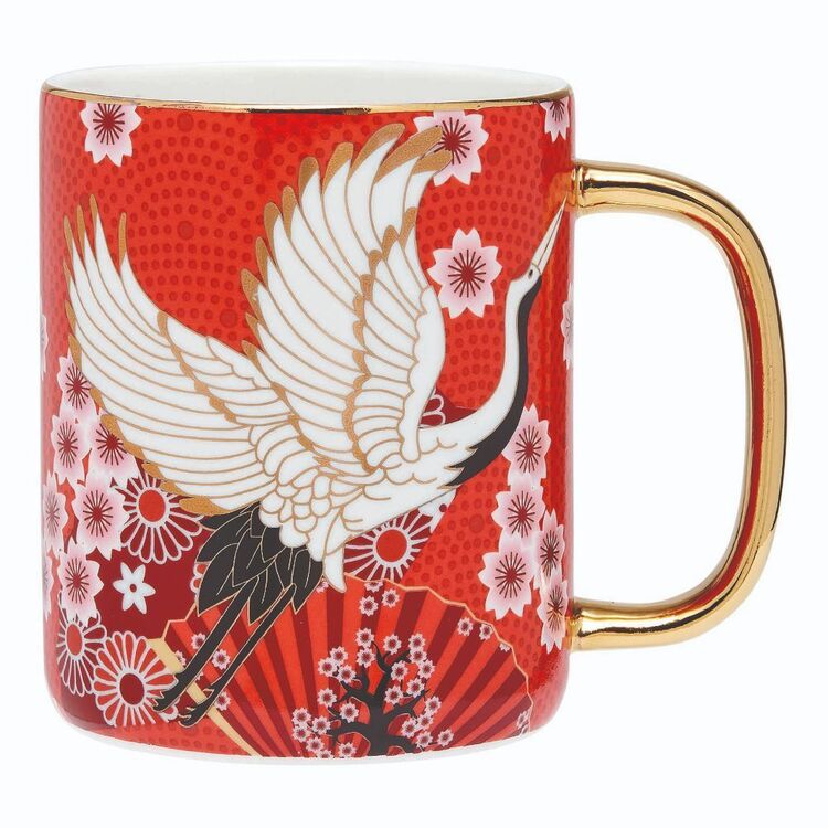 Ashdene Osaka Red Cranes Bond Mug