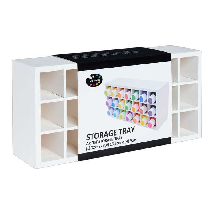 Art Saver Artist Storage Tray White