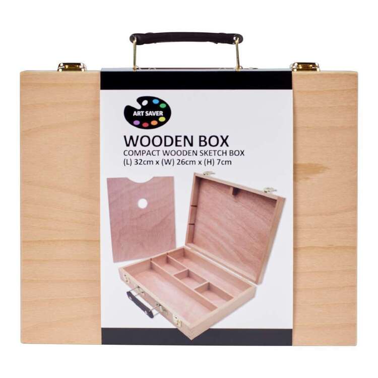 Art Saver Compact Wooden Sketch Box