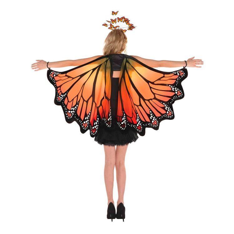 Amscan Orange Monarch Butterfly Wings