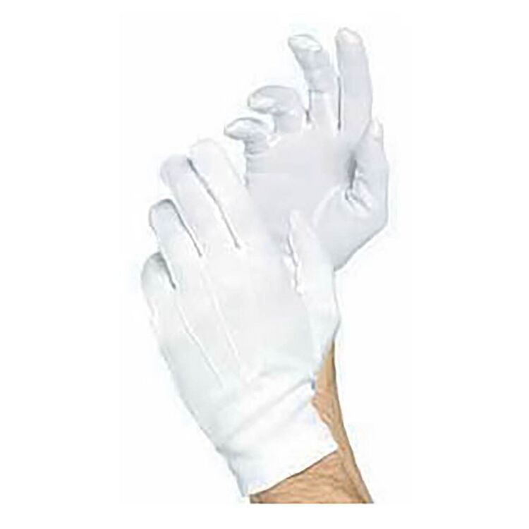 Amscan Adult White Deluxe Gloves