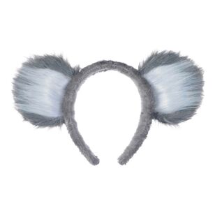 Amscan Koala Furry Ears Headband Multicoloured