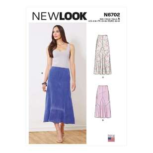 New Look Sewing Pattern N6702 Misses' Skirts 6 - 18