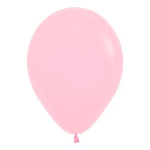 Spartys Pastel Latex Balloon 20 Pack Pink Pastel 30 cm