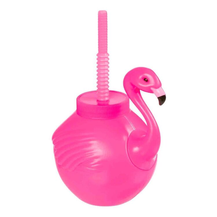 Amscan Flamingo Plastic Sippy Cup
