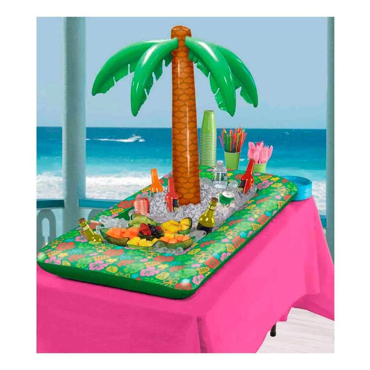 Amscan Summer Luau Inflatable Palm Tree Cooler